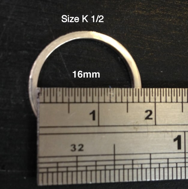 measure your ring size 7