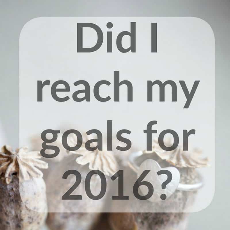 did i reach my business goals for 2016