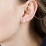 small silver earrings 1