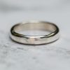 hammered sterling silver ring