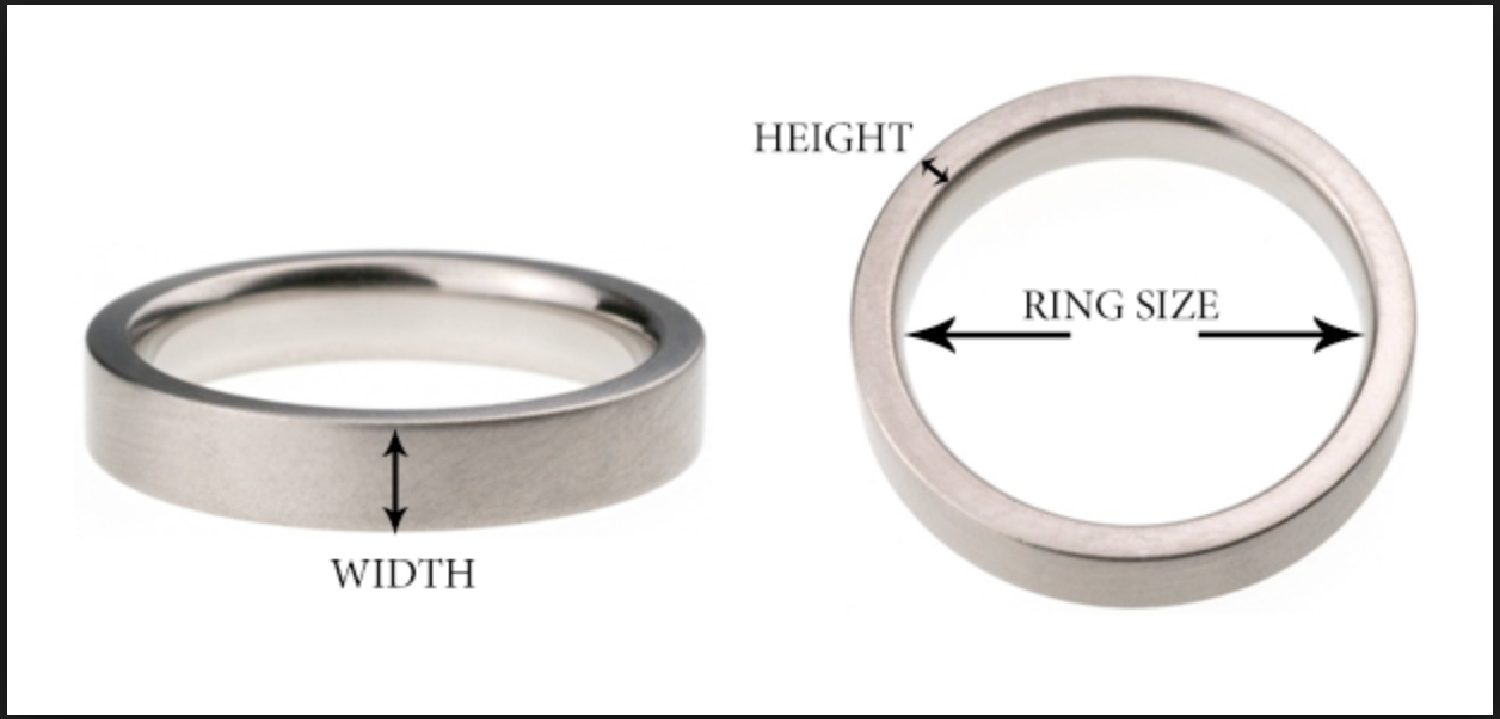 Fashion Lover Couples Women Titanium Steel Engagement Wedding Ring Band  Jewelry | Shopee Singapore