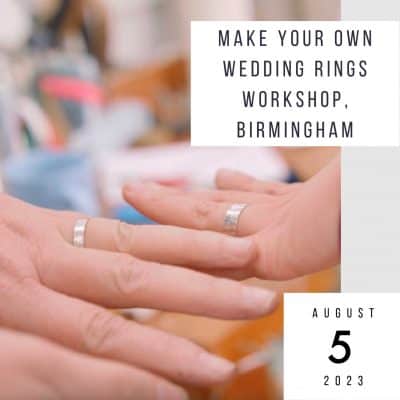 make wedding rings 5 august 2023