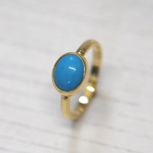 jane austen style turquoise ring 1