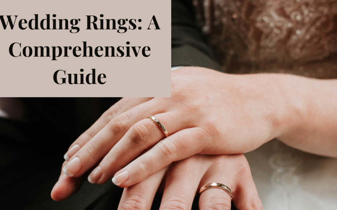Couple wearing wedding rings hot sale